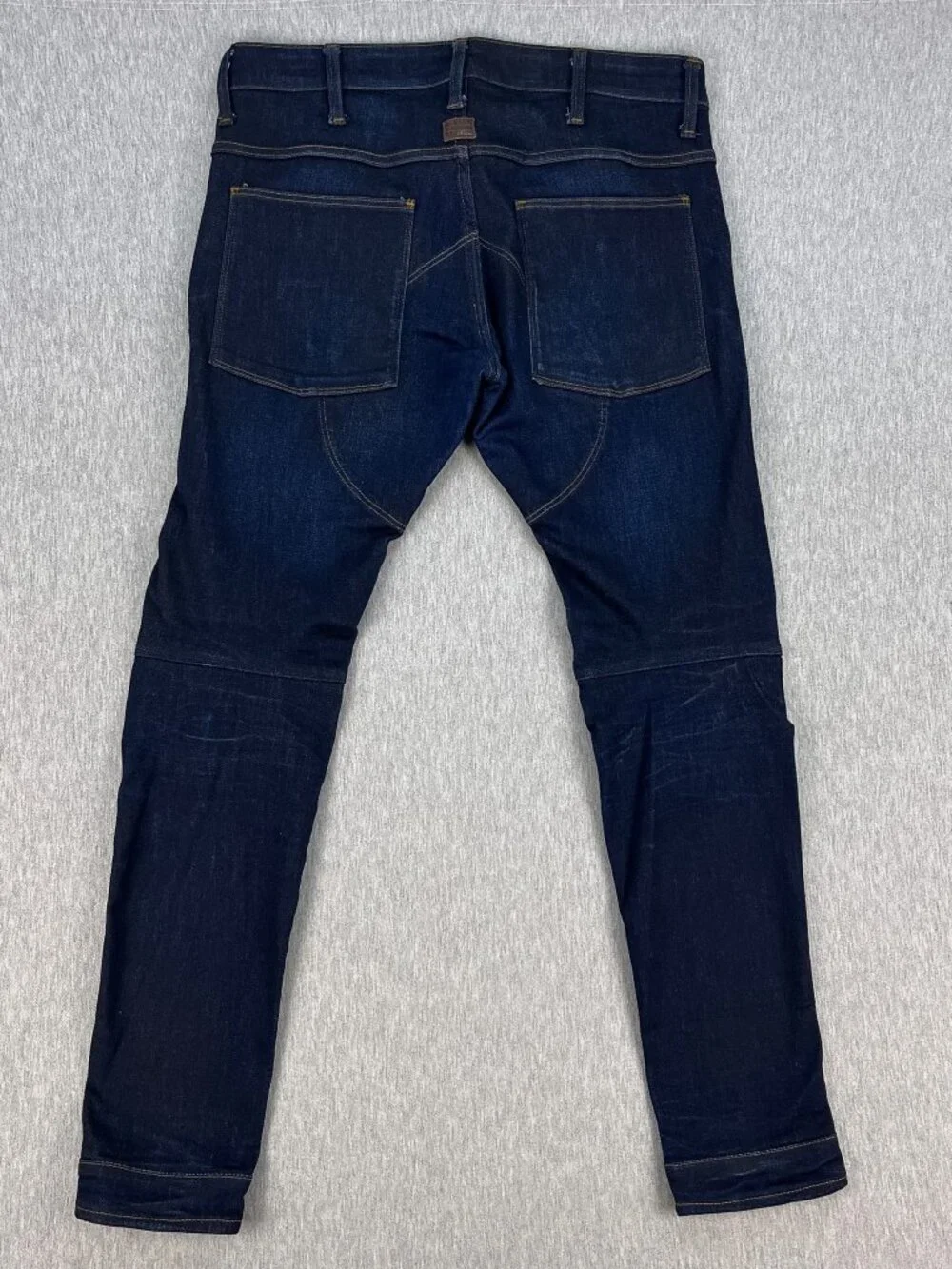 G-Star Raw 3D Super Slim Jeans Mens 33x32 *Fits 33x30 Blue Stretch Denim 5620
